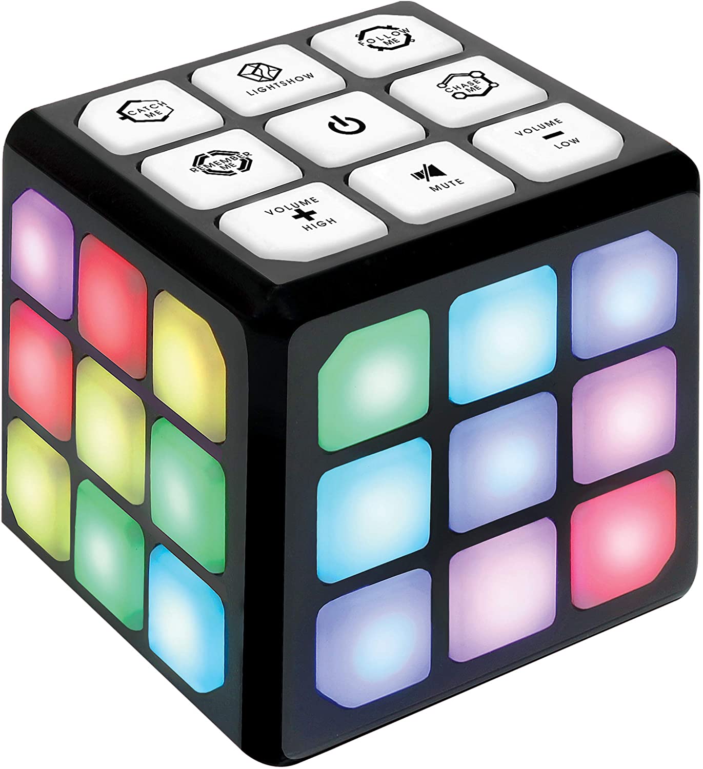 Flashing Cube Brain & Memory Game for Kids – 4-in-1 Electronic Handheld ...
