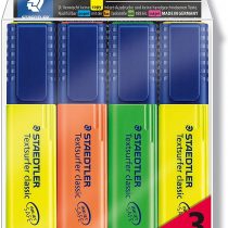 Staedtler 364-S WP4P Highlighter Textsurfer classic containing 3 + 1