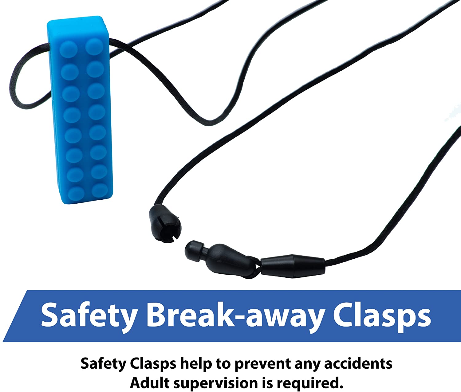 Tilcare Chew Chew Sensory Necklace, Best for Kids or Adults that Like Biting or Have Autism - Image 2