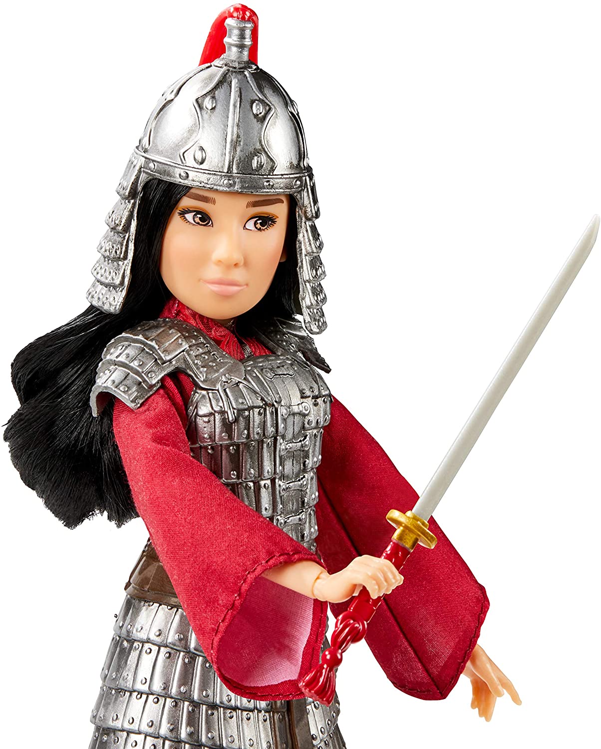 Disney Mulan and Xianniang Dolls with Helmet, Armour and Sword, Inspired by Disney's Mulan Film, Toy For Children and Collectors - Image 3