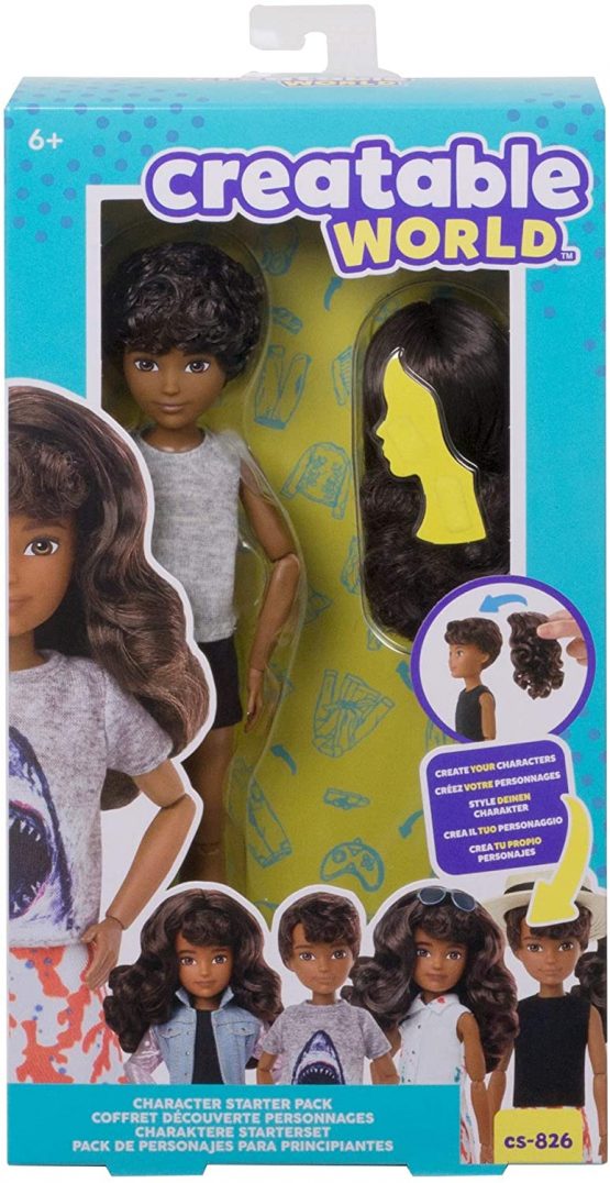 Mattel GKV45 Creatable World Character Starter Pack CS-826