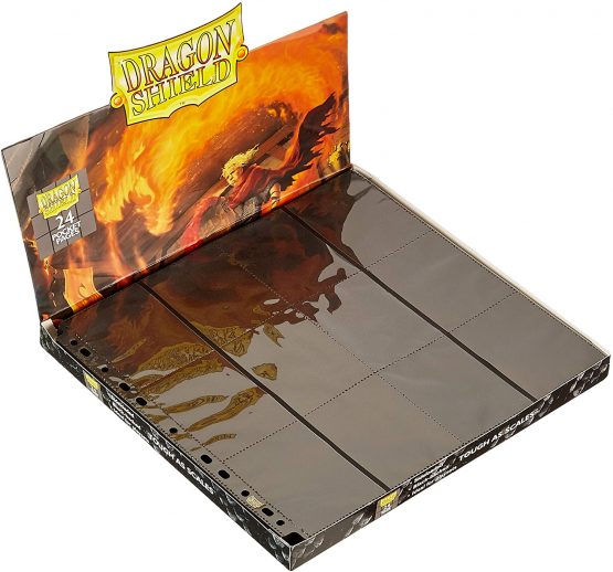 Arcane Tinmen 10304 - Dragon Shield: 24-Pocket Pages (50) - Sideloaded Clear