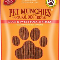 Pet Munchies Duck and Sweet Potato Dental Sticks, 90 g, 1962