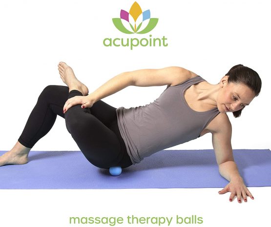 Acupoint Physical Therapy Massage Balls - Ideal For: Yoga, Deep Tissue Massage, Trigger Point Therapy And Self Myofascial Release Physical Therapy Equipment - Image 4