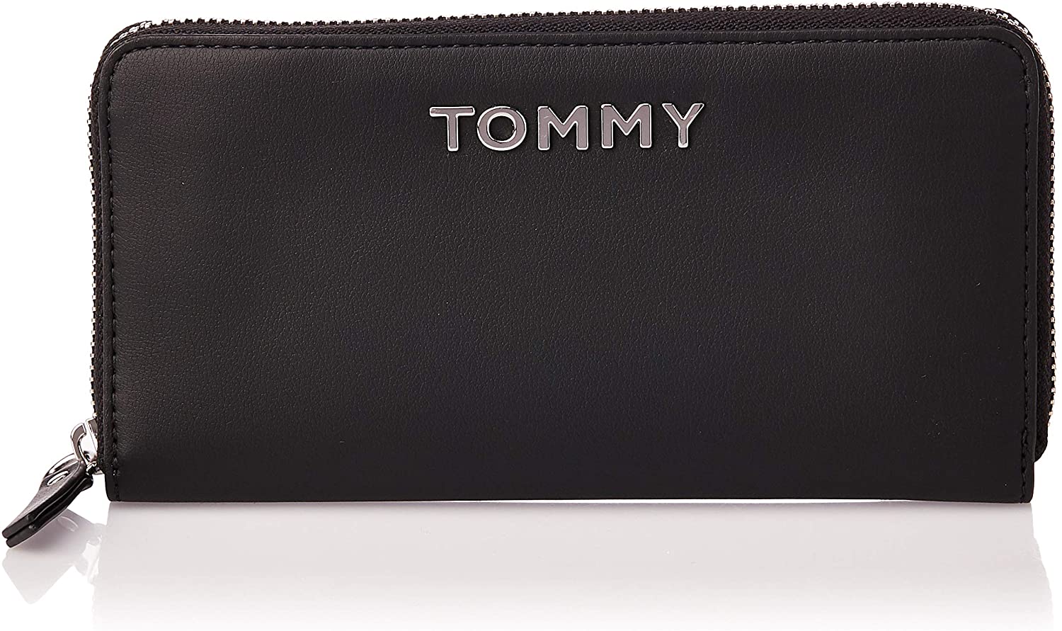 Tommy Hilfiger ITEM STATEMENT LRG ZA Women’s Cross-Body Bag, Black (Black Mix), 2.2999999999999998x10x19 centimeters (B x H x T)