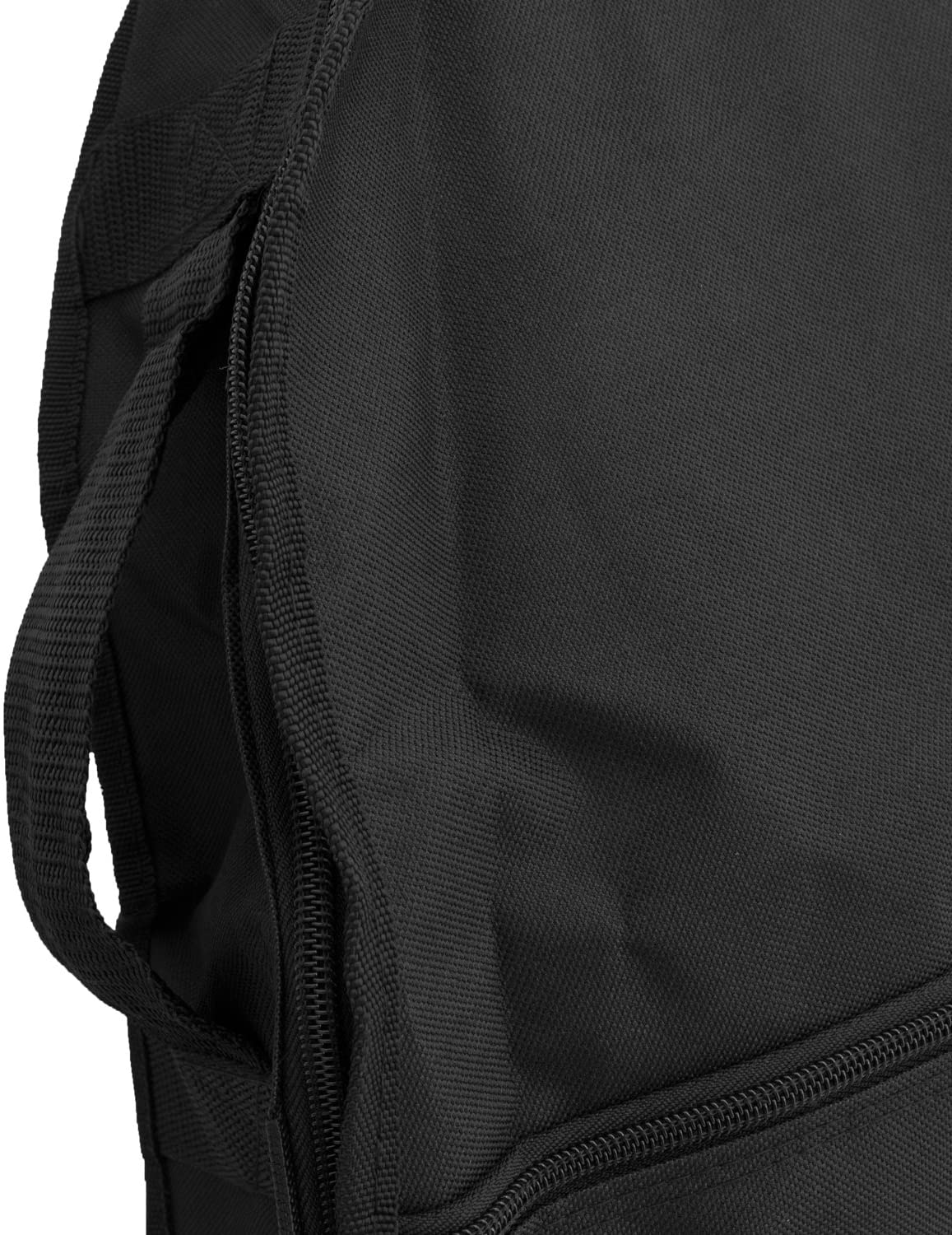 Tiger Acoustic Guitar Bag - Straps and Handle - 600D Nylon Case, Black, Full Size - Image 4