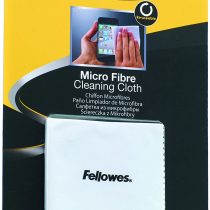 Fellowes 9974506 Microfibre Cleaning Cloth, white