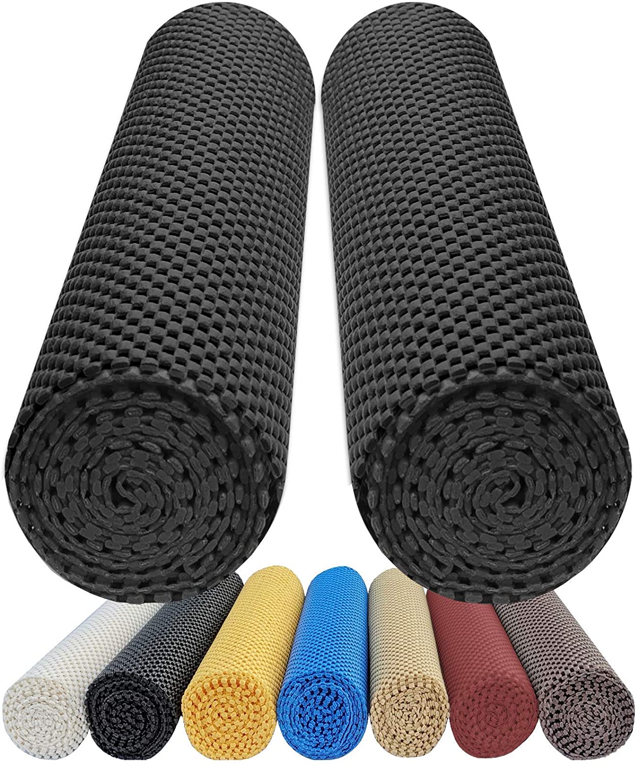 Two Gripper Rolls Extra Thick Rubber Roll 11,600cm2 Non Slip Mat 