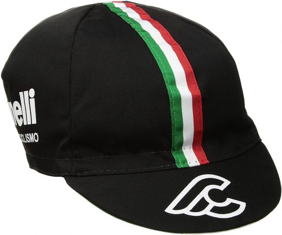 Cinelli Il Grande Ciclismo Cap-Tri-Colour, One Size