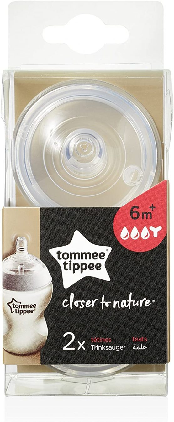 Tommee Tippee Teat Preparation Thick x 2 – 6 Months + - Image 3