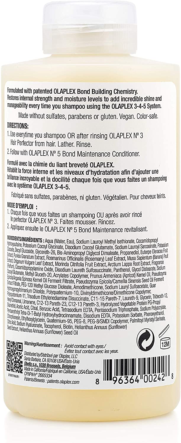Olaplex Nº.4 Bond Maintenance™ Hair Strengthening Shampoo: Repairs Damage & Defend Against Future Breakage - Image 2