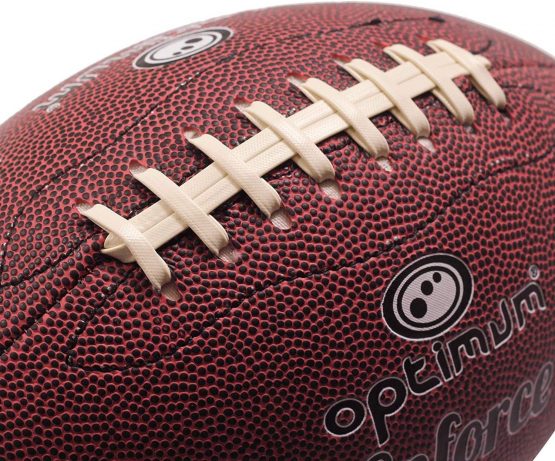 Optimum Enforce American Football, Maroon, Full Size - Image 3