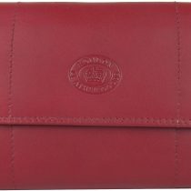 Ladies Soft Leather Flap Over Purse/Wallet by London Leather Goods Handy Zipped Section 6 Colours