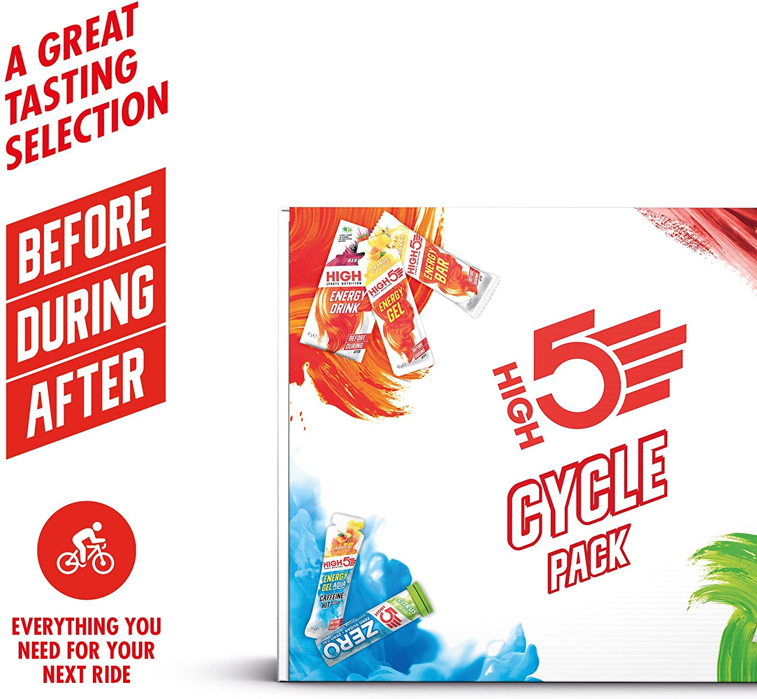 HIGH5 Cycle Pack Containing Cycling Energy Hydration & Recovery Products - Image 4