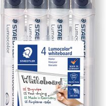 Staedtler Lumocolor 351 WP4-9X Whiteboard Marker 4 Markers Pack of 1