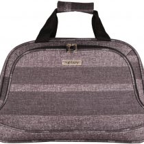 Highbury Ladies Flight Bag, Carry On Cabin Bag (Grey Stripe)