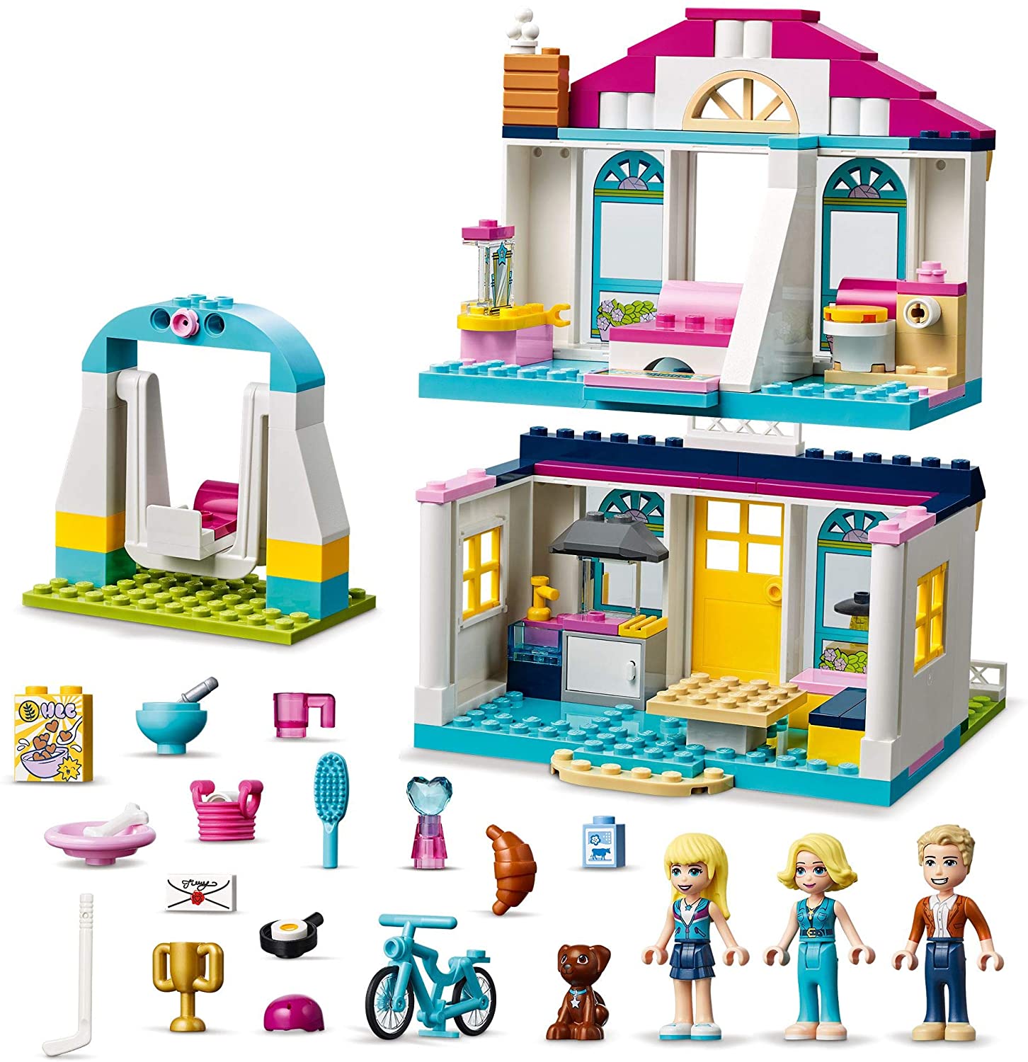 LEGO 41398 Friends 4+ Stephanie's House, Multicolor - Image 4