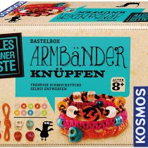 Kosmos 604158 AllesKönnerKiste Bracelet DIY Craft Set for Girls and Boys from 8 Years The Set for Children's Birthday Parties