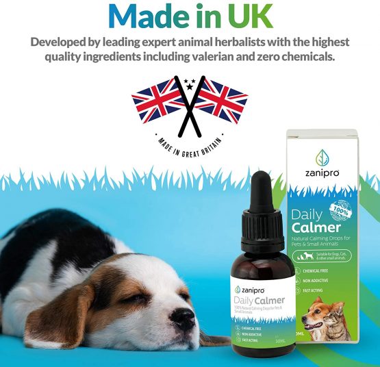 Zanipro® Cat Calming Drops 30ml - 100% Natural UK Made - Calming Supplement Helps Relieve Behavioural Issues At Home & On The Move - Nervous System Safe - Aids Cats - Image 2