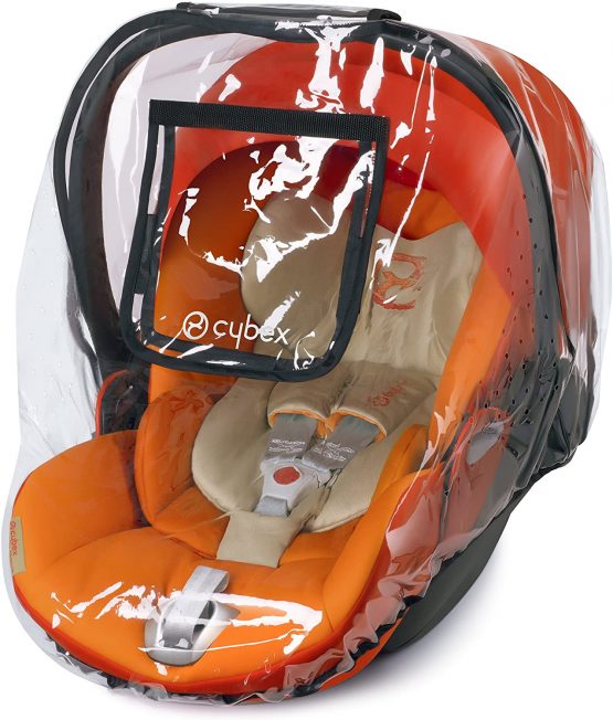 Cybex Raincover, for Cybex Infant Car Seats from the Aton and Cloud series, Transparent