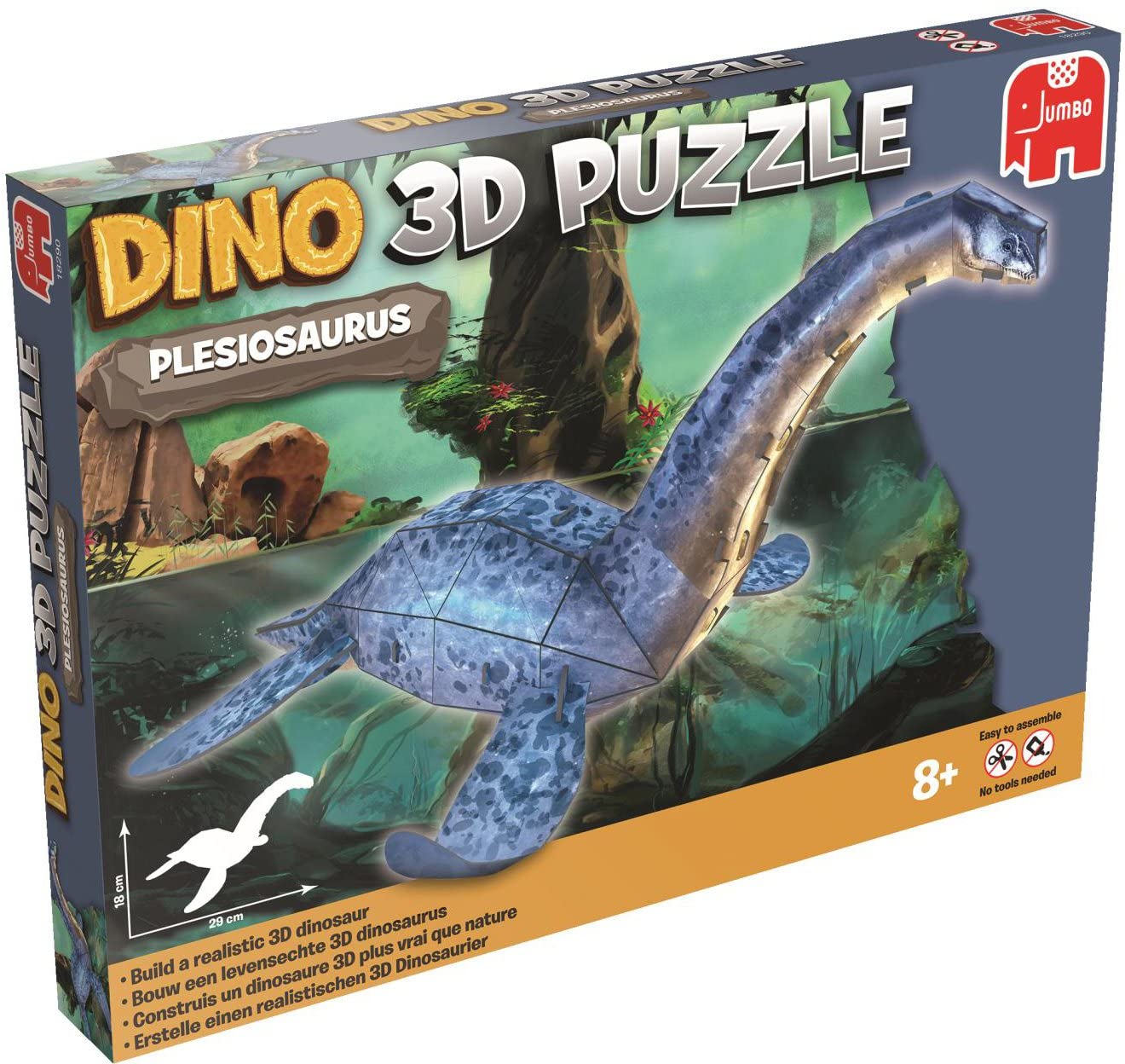 Jumbo DINO 3D Plesiosaurus Model Puzzle – BigaMart