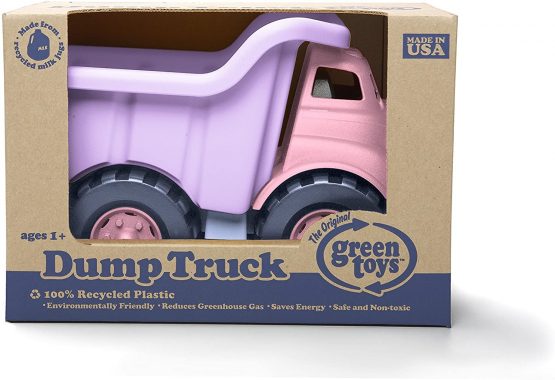 Green Toys Dump Truck Pink - Image 2