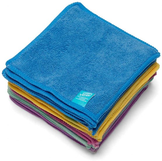 Cheeky Wipes - 25 Microfibre Washable Baby Wipes, 15x15cm Multi-Colour Rainbow Pack Washcloths, Extra Soft & Reusable, Perfect for Baby's Hands & Face - Image 2