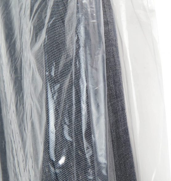 HANGERWORLD 50 Clear 40inch Dry 80 Gauge Cleaning Laundrette Polythylene Garment Clothes Cover Protector Bags. - Image 3