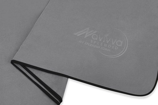 NAVIVVA SPLENDID Microfibre Travel Sports Yoga Towel – Extra Large XXL 180 X 90 – Dry Fast Soft Lightweight Absorbent Ultra Compact – Multi-Purpose for Sport, Gym, Yoga, Swim, Bath & Travel - Image 3