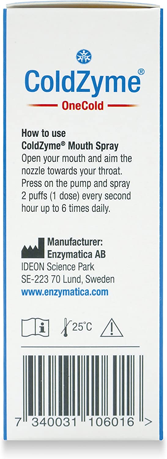 ColdZyme Mouth & Throat Spray, 7 ml (Pack of 1) - Image 4