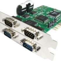 StarTech 4-Port PCI Serial Card with 16550 UART - PCI RS232 Serial Adapter Card (PCI4S550N)