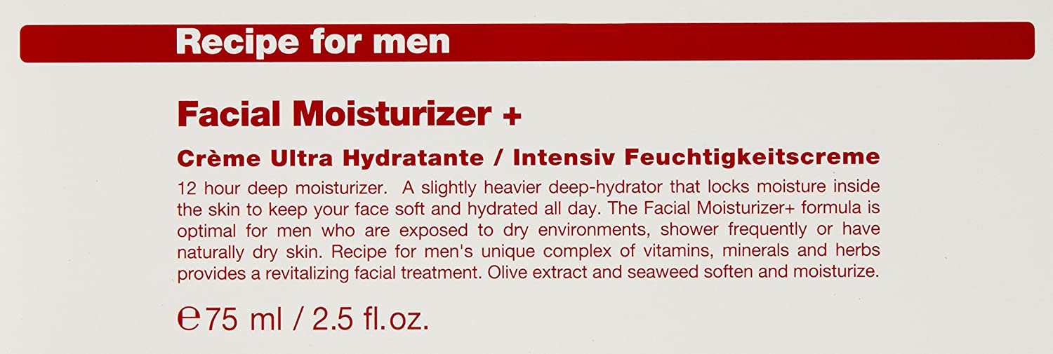 Recipe For Men Hair Product Men, Facial Moisturiser, Facial Exfoliator, The Unique Complex Of Vitamins, Minerals & Herbs - Image 2