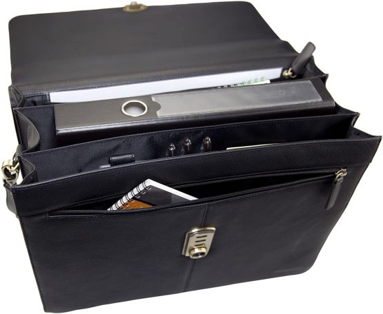 Monolith 41378MN Briefcase, 40 cm, Black - Image 2