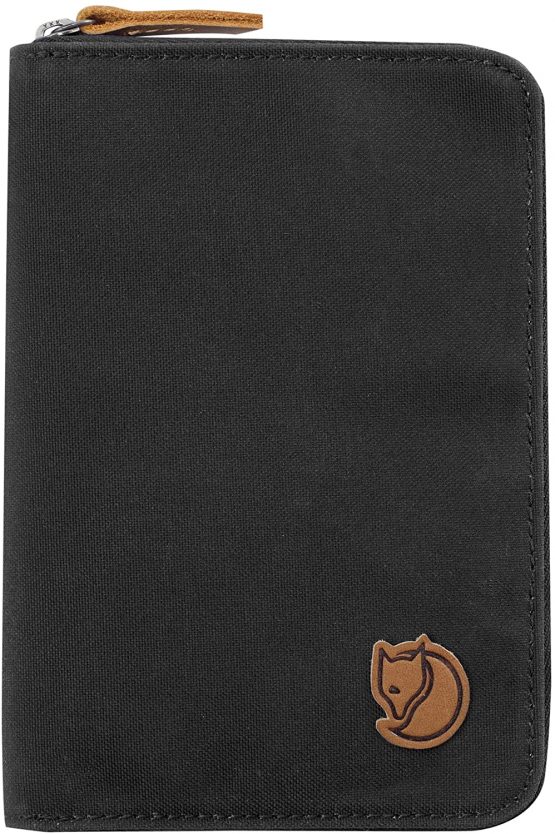 Fjällräven Outdoor Wallet available in Dark Grey - 2 x 12 x 17 cm