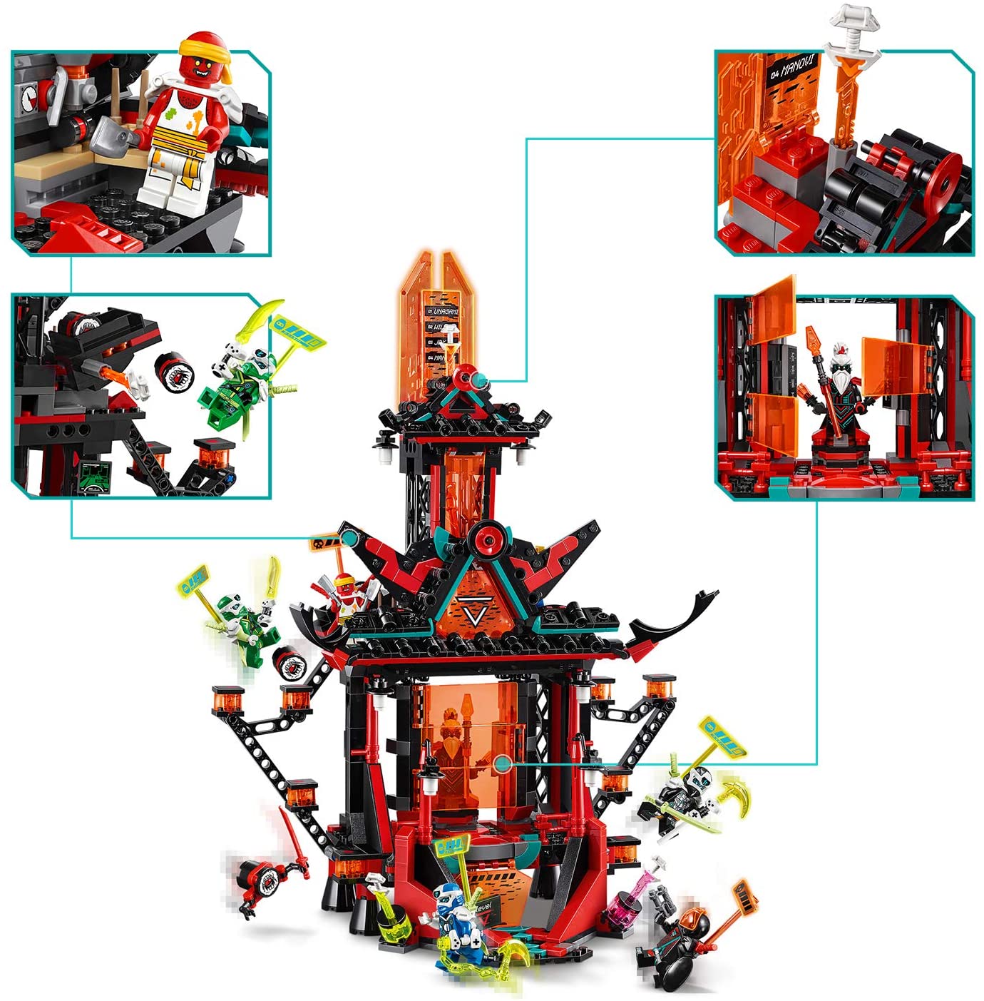 LEGO 71712 Ninjago Empire Temple of Madness, Multicolor - Image 3