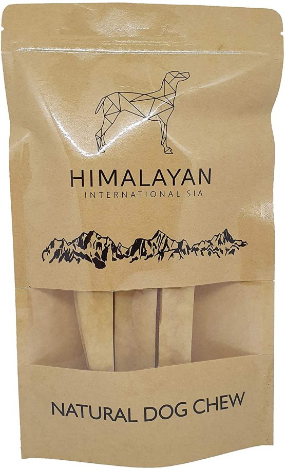 Himalayan Dog Chews, large size, set of 3 - very tasty long lasting natural dog chews will keep your dog busy for a while. Dog will love those dog treats! No GMO or gluten, dog chews are 100% natural! - Image 2