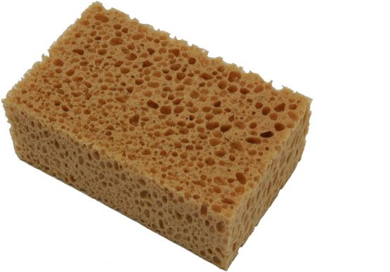 IWH 72011 Natural Sponge, 16 x 11 x 6 cm