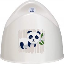 Rotho Babydesign Bio Toilet with Panda, 100% Biodegradable, 30.2 x 26.4 x 21.5 cm, Organic White