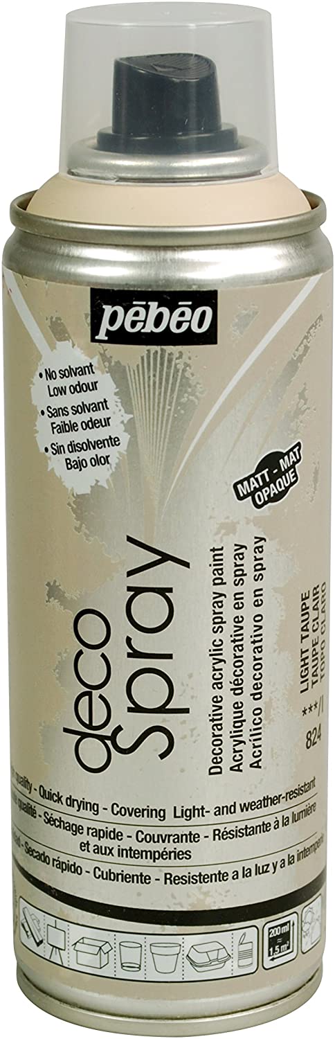 PEBEO 200ml Decospray, Light Taupe, 200 ml (Pack of 1)