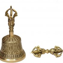 Dharma Store - Tibetan Buddhist Meditation Bell and Dorje Set