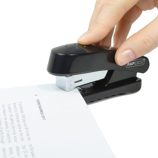 Rapesco R53800B1 Stapler - Snapper, 20 Sheet Capacity (Black) - Image 2