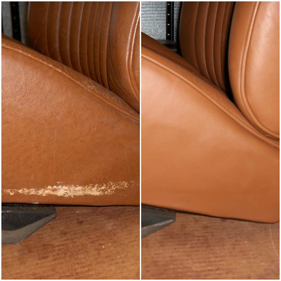 Furniture Clinic Complete Leather Repair Kit (Red) -12 Colour Options for Sofas, Car Seats - Matches All Shades of Leather - Patch, Fill & Touch up Scratches, tears and Other Damaged Areas - Image 2