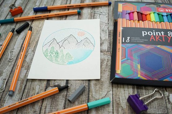 Fineliner - STABILO point 88 ARTY Wallet of 18 Assorted Colours - Image 4
