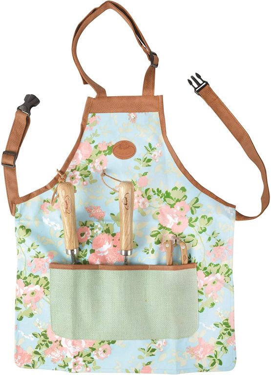 Fallen Fruits Ltd RD37 Apron (Rose), Blue Green - Image 2