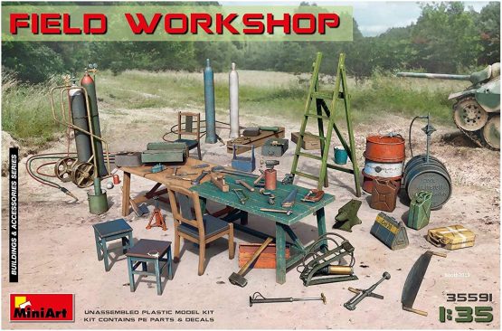 Miniart MIN35591 Plastic Model kit, Various