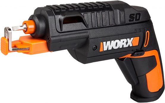 WORX WX255.1 SD Slide Driver 4V Li-ion Screw Driver with Screw Holder Attachment