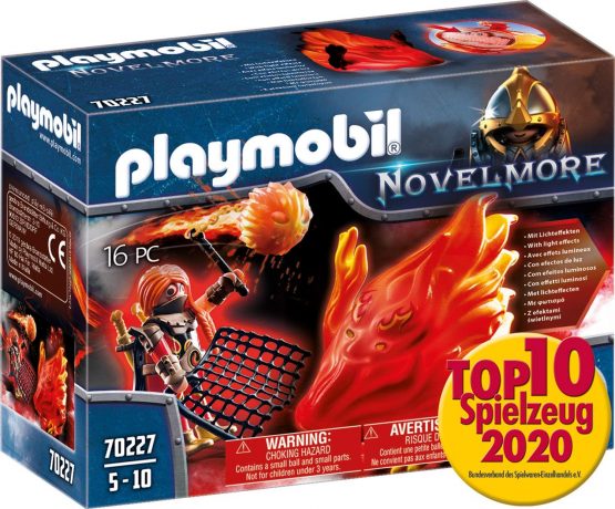 Playmobil 70227 Novelmore Knights Burnham Raiders Spirit of Fire with LED Light Effect, For Children Aged 4-10 - Image 2