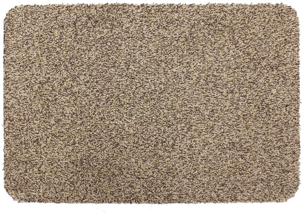 JVL Tanami Machine Washable Barrier Door Mat, Beige, 50 x 75 cm, 01-884BE, 50 x 75 cm (Rectangular) - Image 2