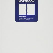 Filofax A5 Plain Notes for Refillable Notebook - White