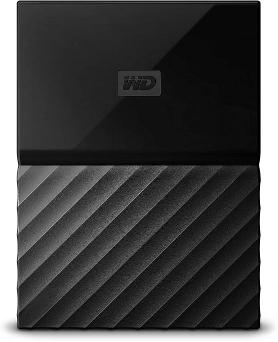 Western Digital My Passport 1 TB Portable Hard Drive and Auto Backup Software for PC, Xbox One and PlayStation 4 - Black